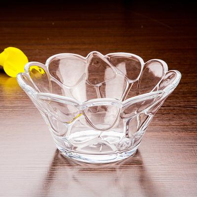 家用餐具大碗组合水晶碗玻璃碗水果沙拉碗泡面碗透明碗甜品碗可爱